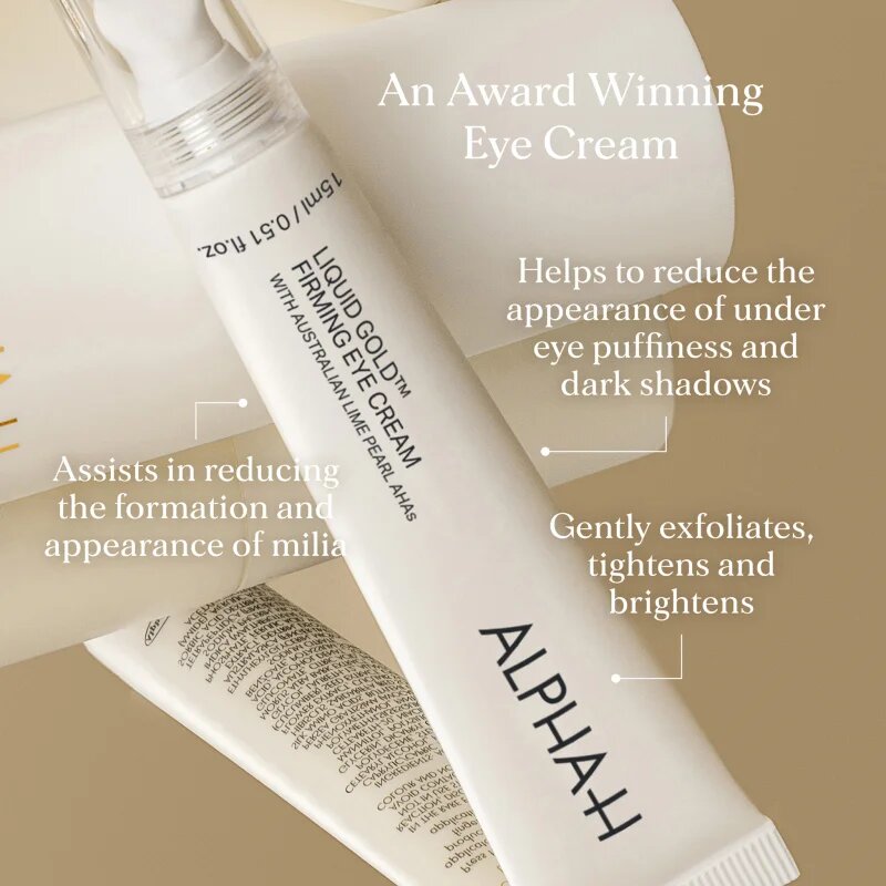 Alpha-H Liquid Gold feszesítő szemkrém öregedés ellen 15 ml