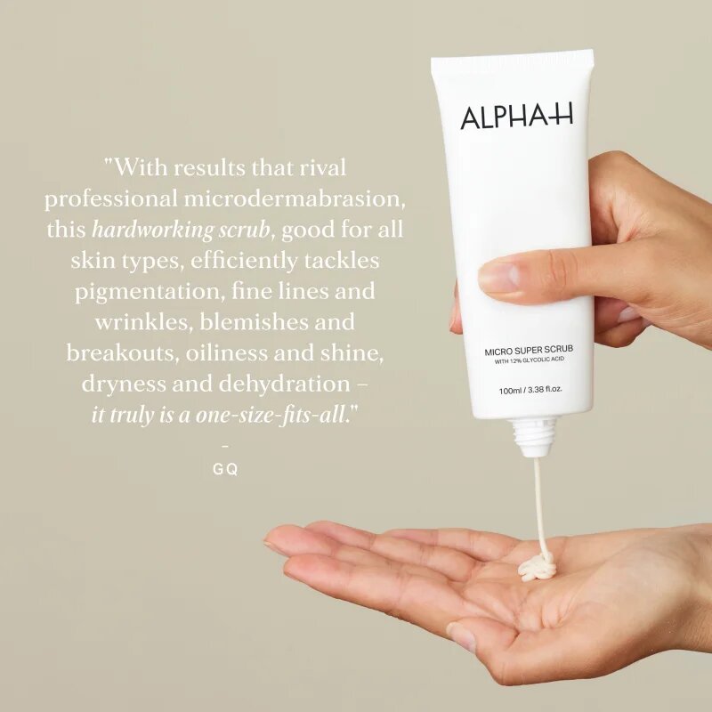 Alpha-H Micro Super Scrub bőrradír gél 100 ml
