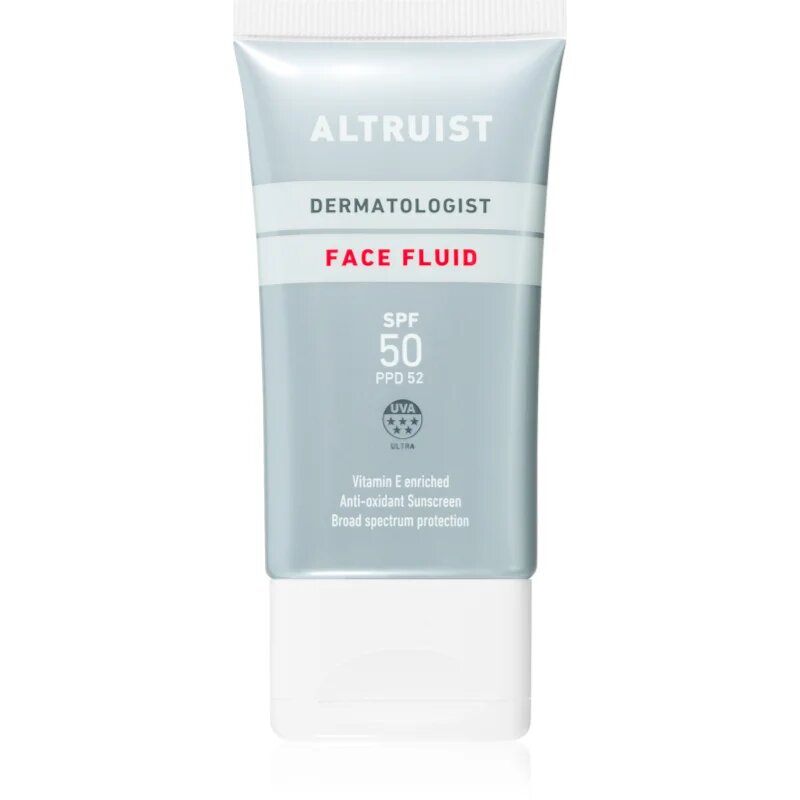 Altruist Face Fluid napozókrém arcra SPF 50 50 ml