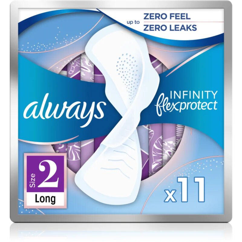 Always Infinity Long Size 2 egészségügyi betétek 11 db