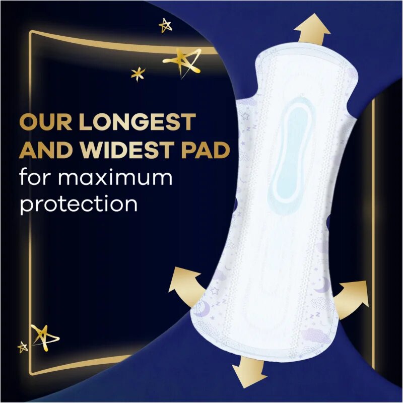 Always Ultra Secure Night Extra Size 5 egészségügyi betétek éjszakára 32 db