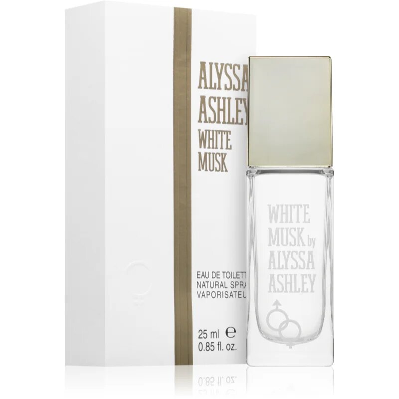Alyssa Ashley Ashley White Musk Eau de Toilette hölgyeknek 25 ml