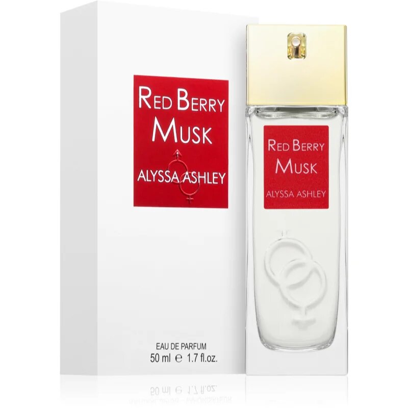 Alyssa Ashley Red Berry Musk Eau de Parfum unisex 50 ml