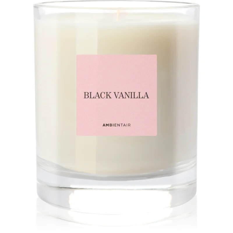 Ambientair COLOURS Black Vanilla illatgyertya 200 g