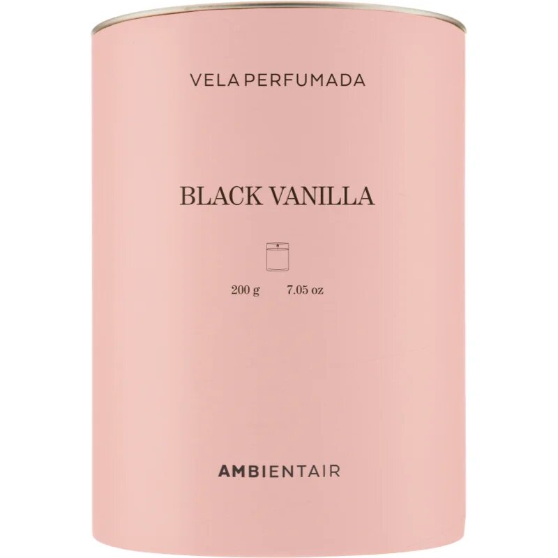 Ambientair COLOURS Black Vanilla illatgyertya 200 g