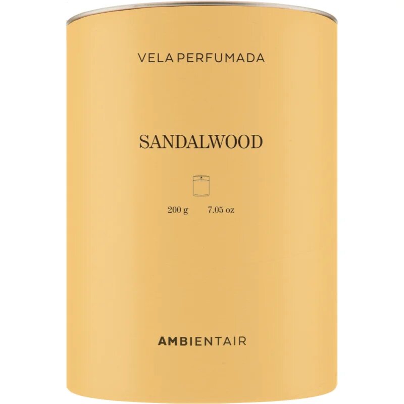 Ambientair COLOURS Sandalwood illatgyertya 200 g