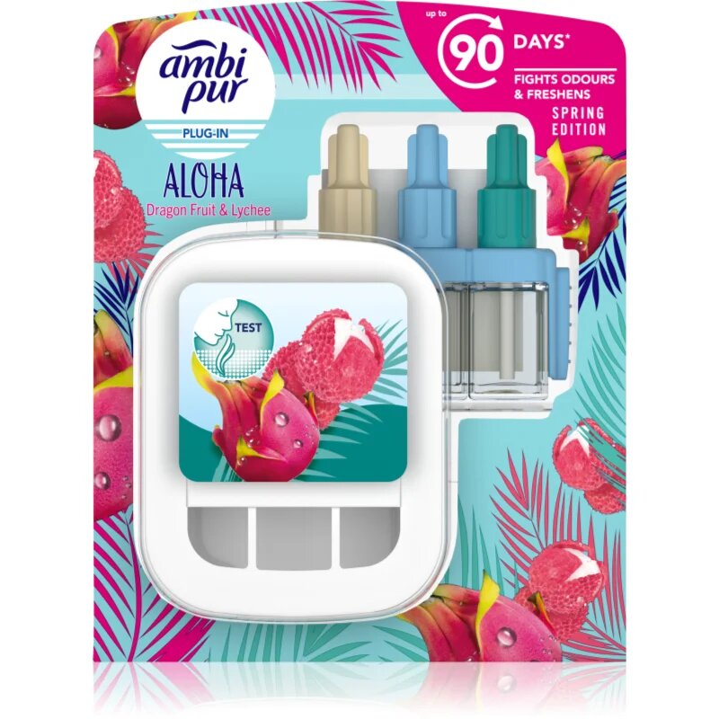 AmbiPur 3volution Aloha elektromos légfrissítő töltelékkel 20 ml