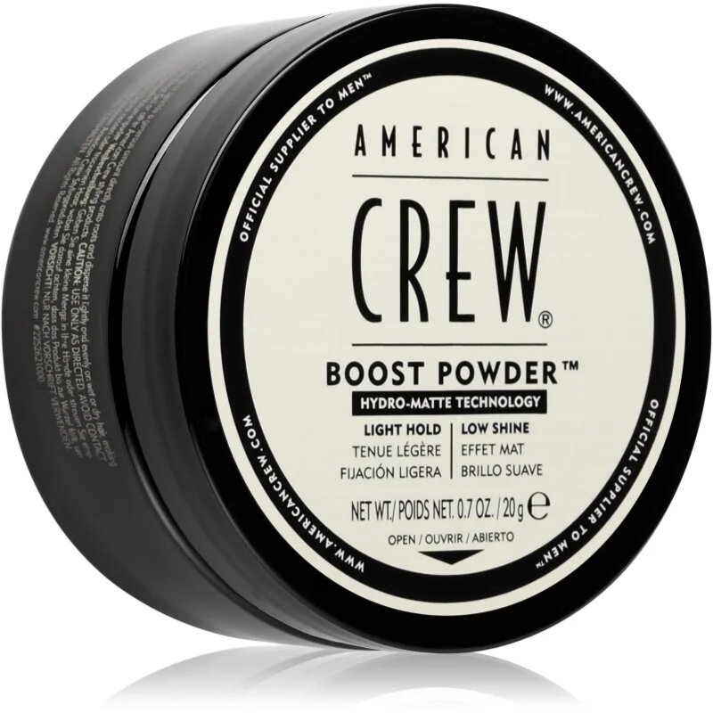 American Crew Boost Powder Hajformázó por a hajtérfogat növelésére 20 g
