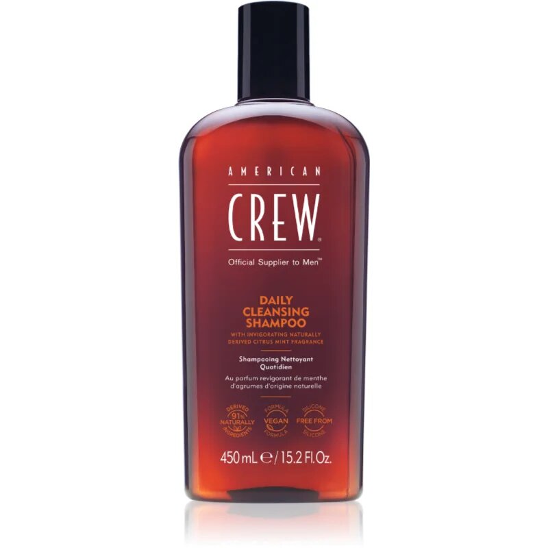 American Crew Daily Cleansing Shampoo sampon uraknak 450 ml