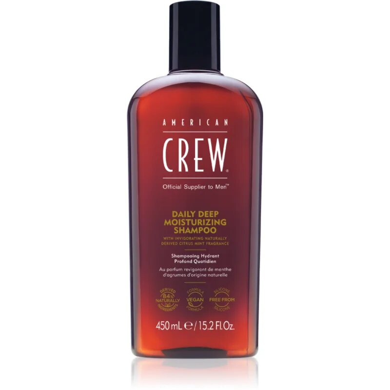 American Crew Daily Deep Moisturizing Shampoo hidratáló sampon uraknak 450 ml