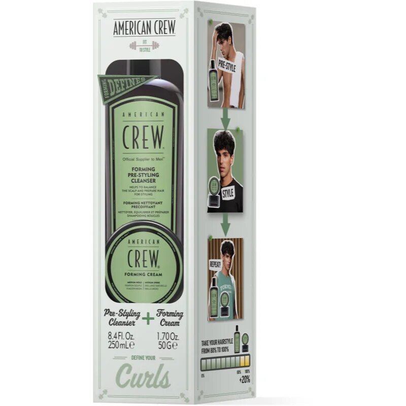 American Crew Forming Duo - Giftset ajándékszett hajra uraknak