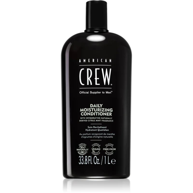 American Crew Hair & Body Daily Moisturizing Conditioner kondicionáló mindennapi használatra 1000 ml
