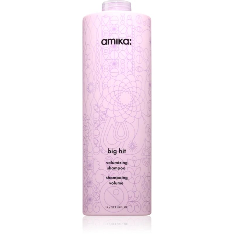 amika Big Hit Volumizing Shampoo sampon a dús hajért 1000 ml