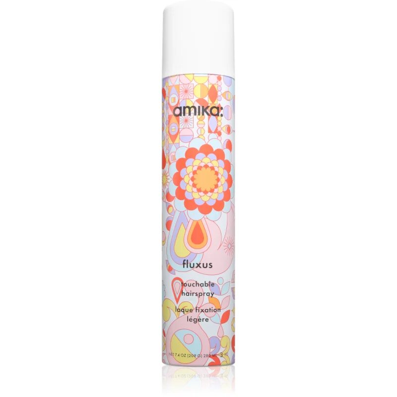 amika Fluxus Touchable Hairspray hajlakk rugalmas tartásért 280 ml