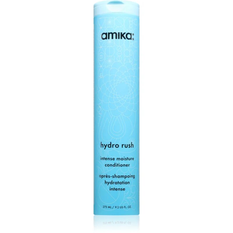 amika Hydro Rush Intense Moisture Conditioner hidratáló kondicionáló száraz hajra 257 ml