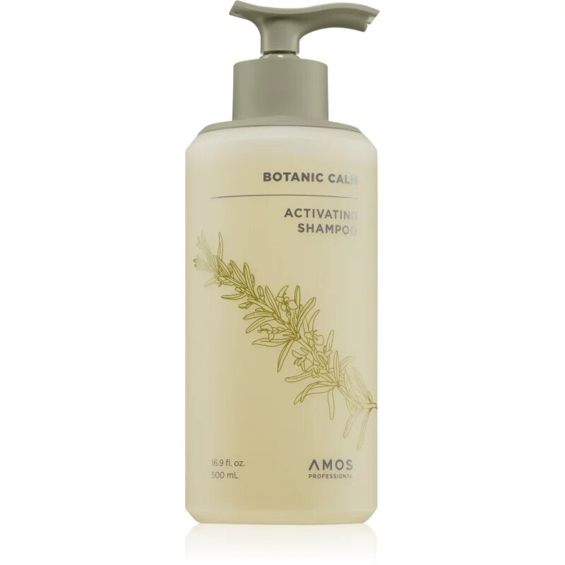 AMOS PROFESSIONAL Botanic Calm Activating Shampoo erősítő sampon hajritkulás ellen 500 ml