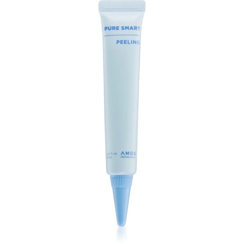 AMOS PROFESSIONAL Pure Smart Peeling fejbőrradír korpásodás ellen 4x20 ml