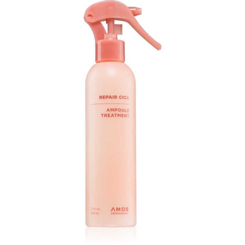 AMOS PROFESSIONAL Repair Cica Ampoule Treatment öblítés nélküli kondicionáló a károsult hajra 230 ml
