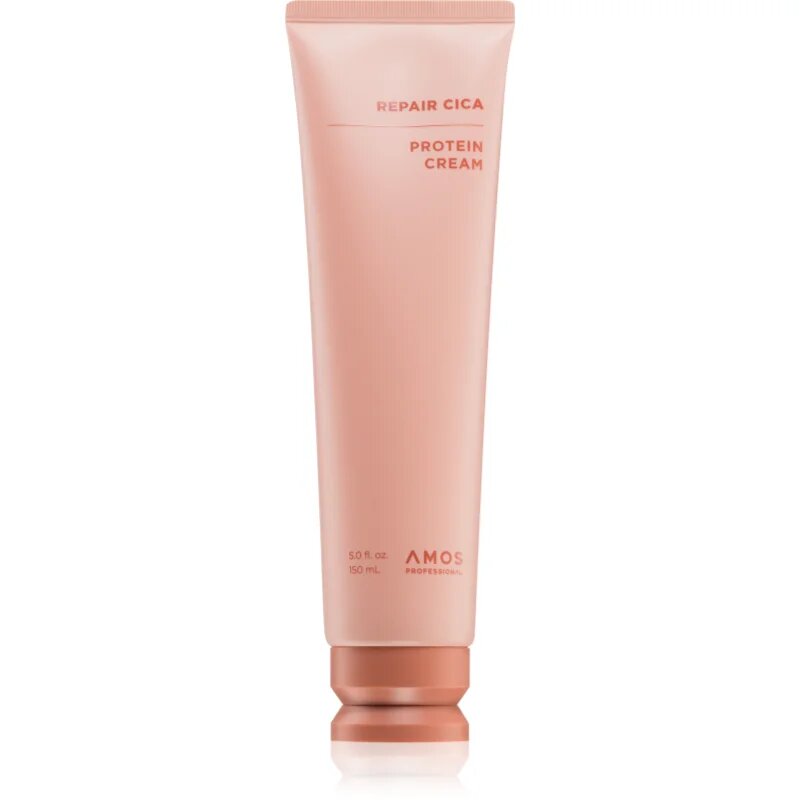 AMOS PROFESSIONAL Repair Cica Protein Cream tápláló termovédő krém a károsult hajra 150 ml