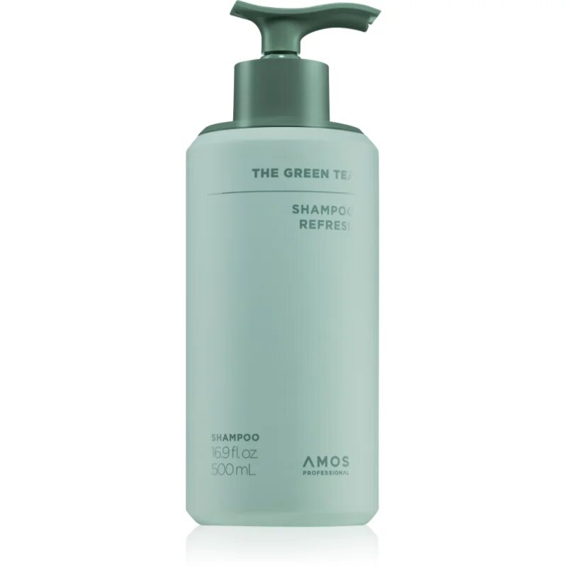 AMOS PROFESSIONAL The Green Tea Shampoo Refresh hajhullás elleni sampon normál - száraz fejbőrre 500 ml