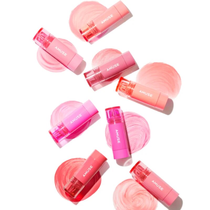 AMUSE Cheek Tok Tok! folyékony arcpirosító a hosszan tartó hatásért árnyalat 08 Rose Tok 5.5 ml