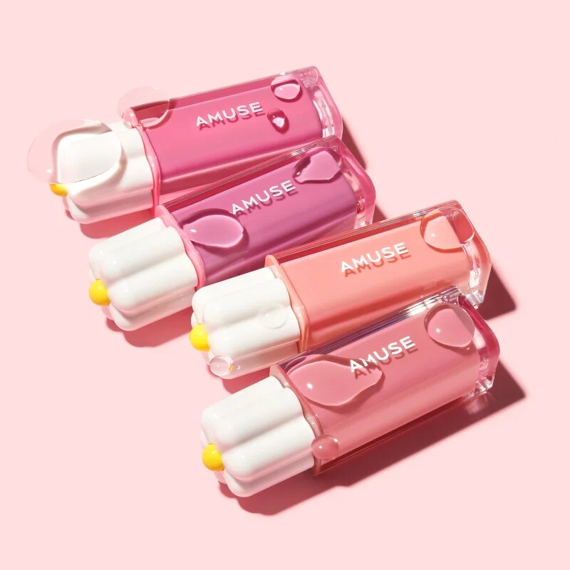AMUSE Dew Tint tartós ajakfény hidratáló hatással árnyalat 09 Mauve Grape 4 g