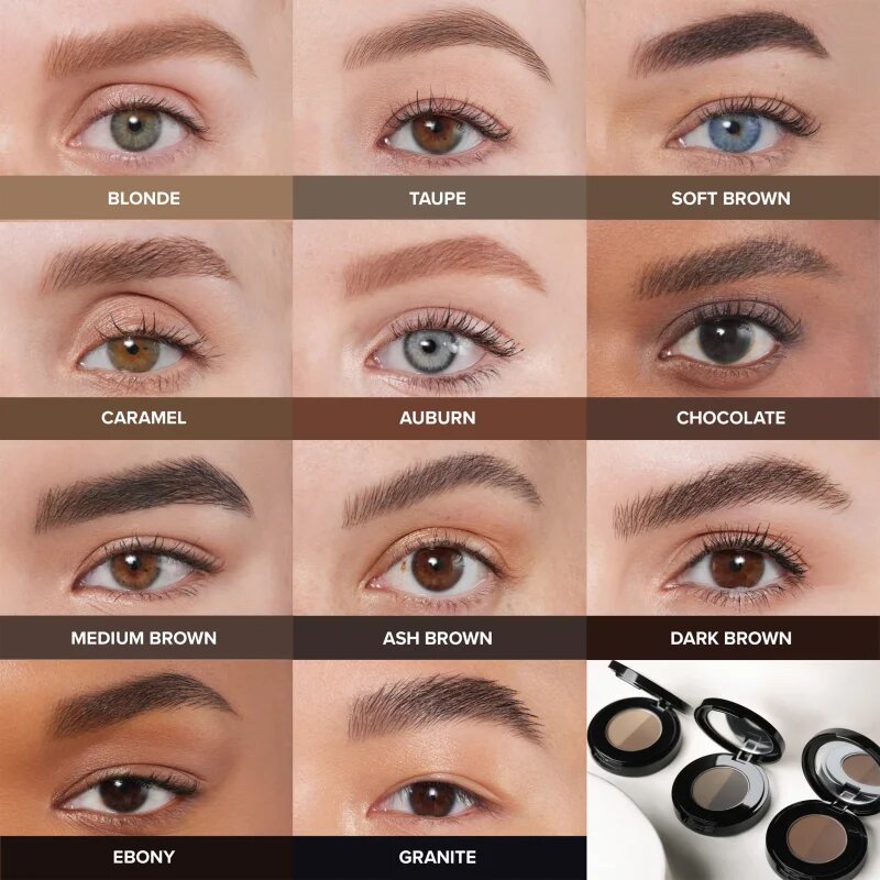Anastasia Beverly Hills Brow Powder Duo púder szemöldökre árnyalat Medium Brown 2x08 g