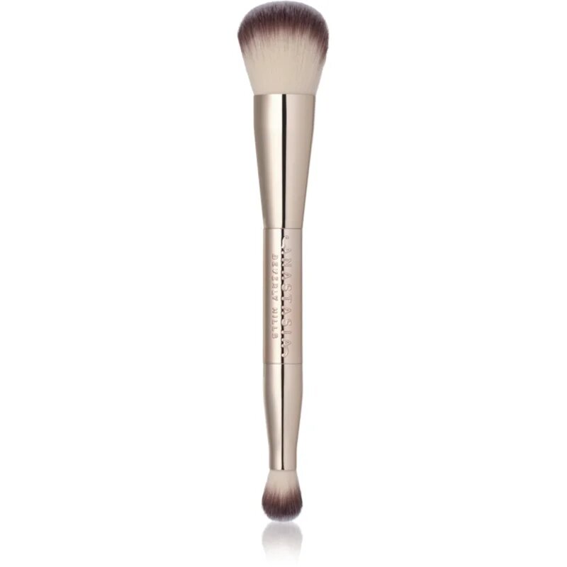 Anastasia Beverly Hills Impeccable Foundation & Face Brush kétvégű univerzális alapozó ecset 1 db