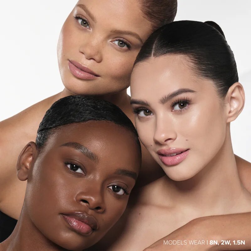 Anastasia Beverly Hills Impeccable Foundation & Face Brush kétvégű univerzális alapozó ecset 1 db