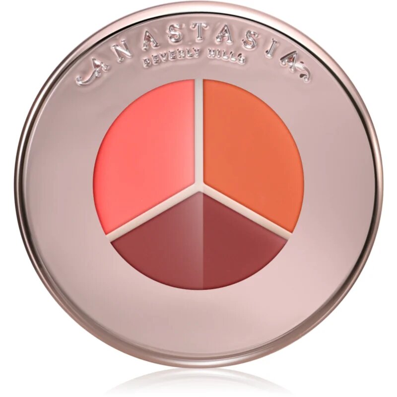 Anastasia Beverly Hills Magic Touch Blush Trio trio arcpirosító géles textúrájú árnyalat Peach Trio 3 g