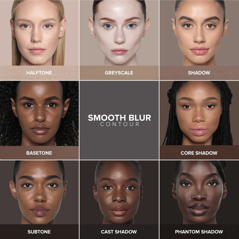 Anastasia Beverly Hills Smooth Blur Contour Stick Countour Stick árnyalat Shadow 8 g