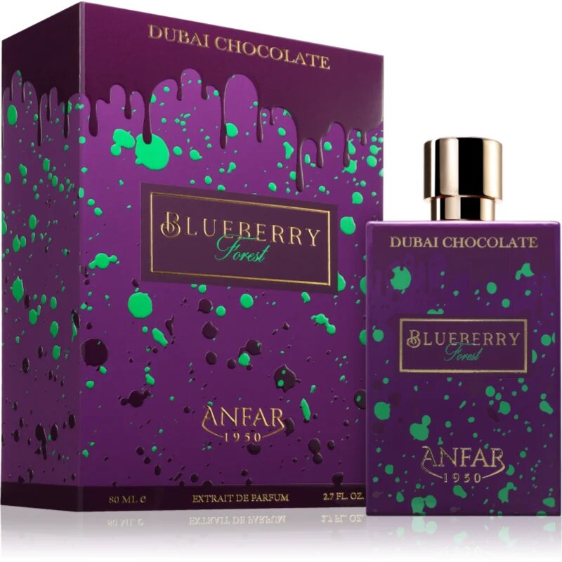 Anfar Dubai Chocolate Blueberry Forest parfüm kivonat unisex 80 ml