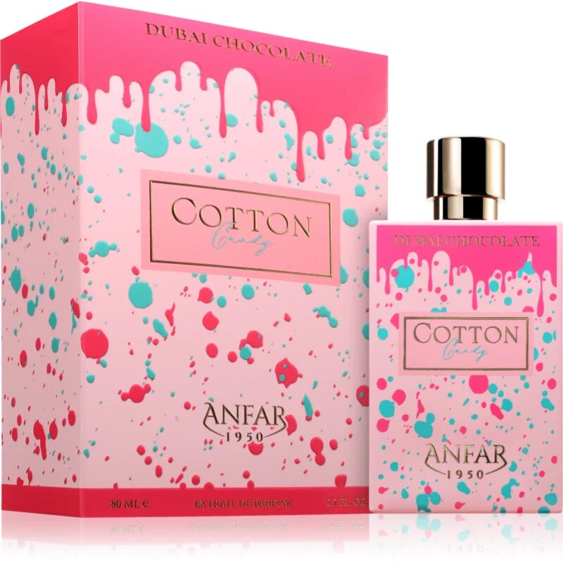 Anfar Dubai Chocolate Cotton Candy parfüm kivonat unisex 80 ml