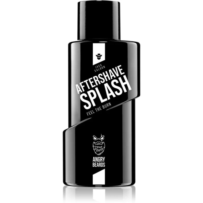 Angry Beards Jack Saloon Aftershave Splash borotválkozás utáni arcvíz 100 ml