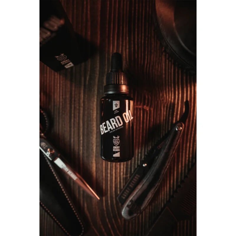 Angry Beards Jack Saloon Beard Oil szakáll olaj 30 ml