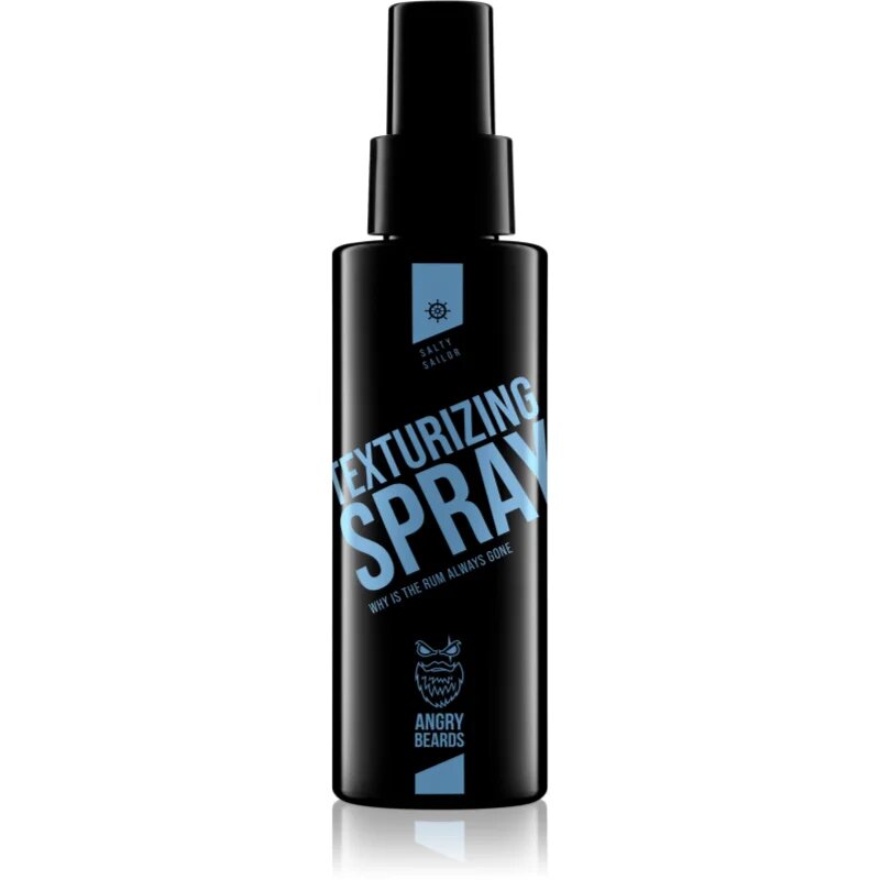 Angry Beards Salty Sailor Texturizing Spray hajspray a haj textúrájáért sóval uraknak 100 ml