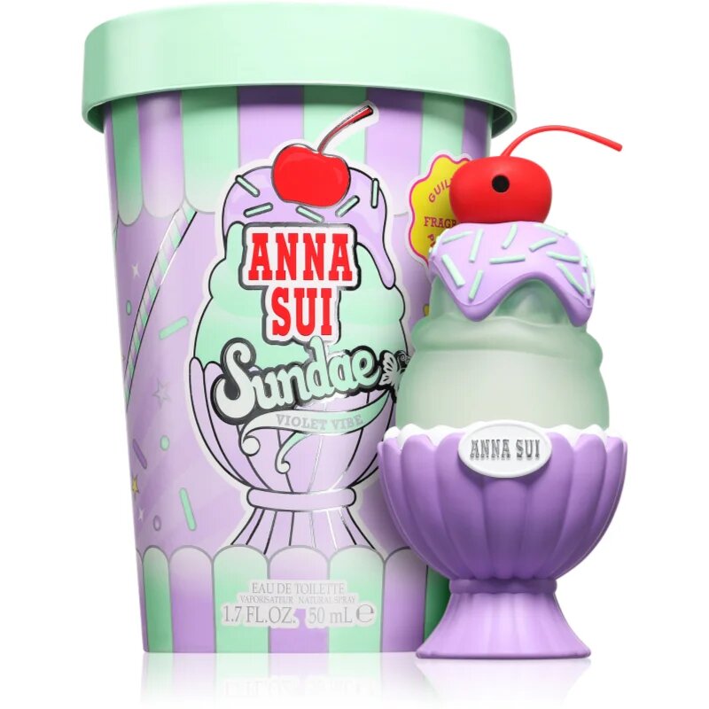 Anna Sui Sundae Violet Vibe Eau de Toilette hölgyeknek 50 ml
