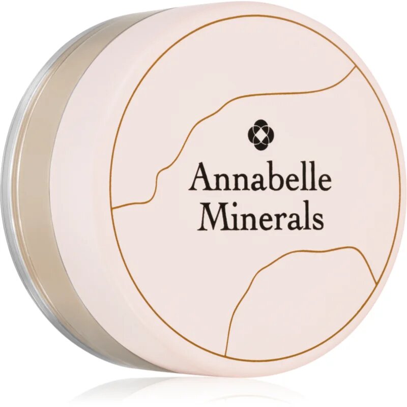Annabelle Minerals Coverage Mineral Foundation ásványi púderes make - up a tökéletes küllemért árnyalat Golden Fairest 4 g