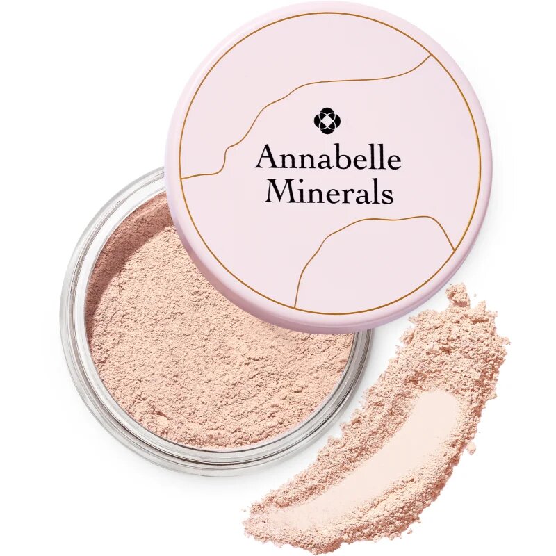 Annabelle Minerals Coverage Mineral Foundation ásványi púderes make - up a tökéletes küllemért árnyalat Golden Fairest 4 g