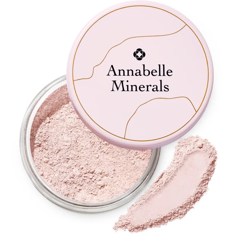 Annabelle Minerals Matte Mineral Foundation ásványi púderes make - up matt hatásért árnyalat Natural Fairest 4 g