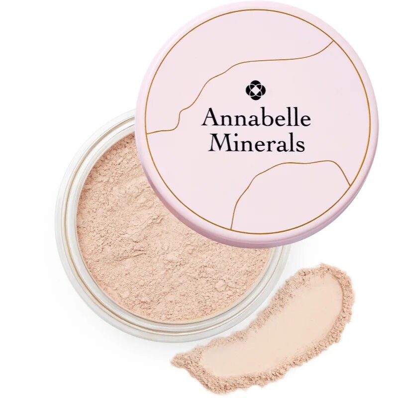 Annabelle Minerals Radiant Mineral Foundation ásványi púderes make - up az élénk bőrért árnyalat Pure Fair 4 g