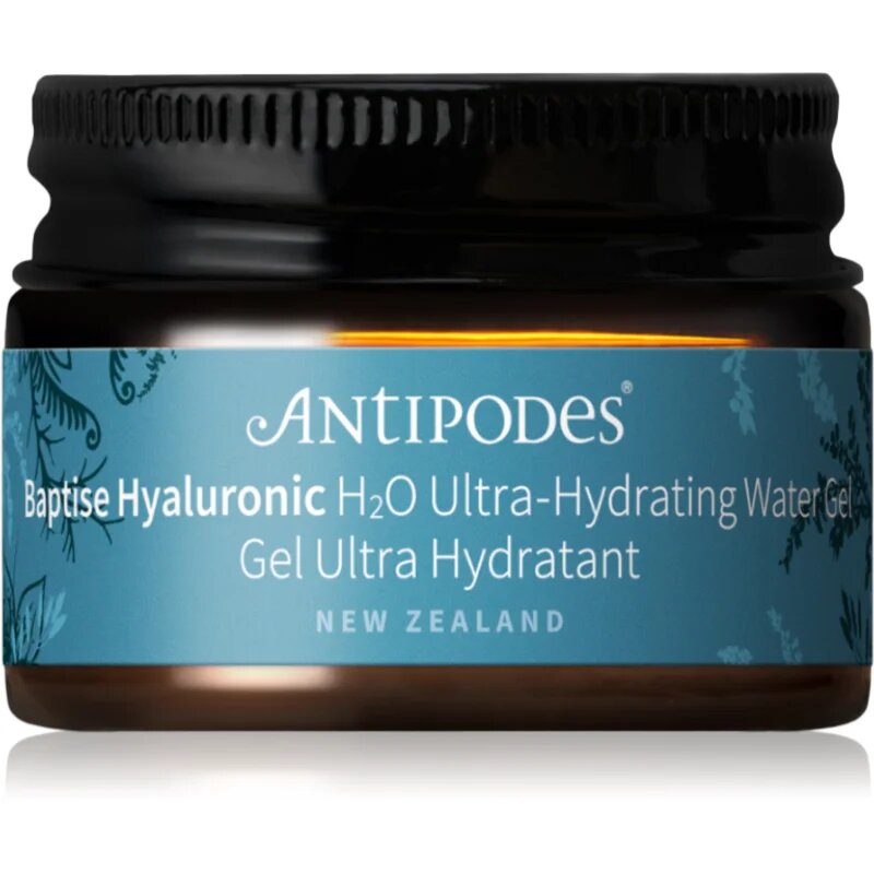 Antipodes Baptise H₂O Ultra-Hydrating Water Gel gyengéd és hidratáló géles krém az arcra 15 ml