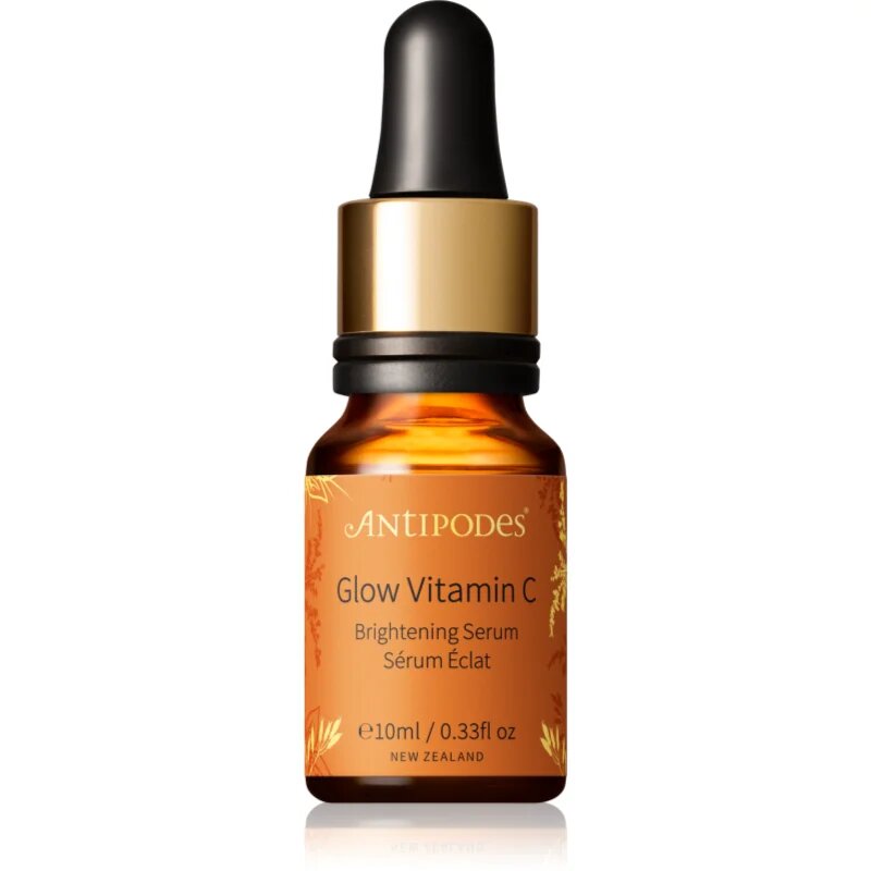Antipodes Glow Vitamin C élénkítő szérum a bőröregedés első jeleinek eltüntetésére 10 ml