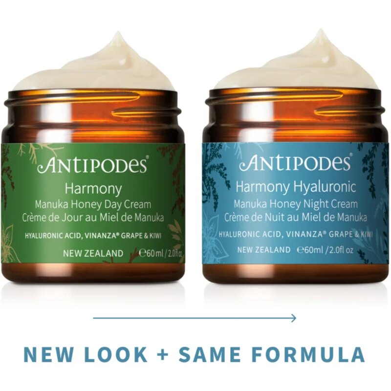 Antipodes Harmony Hyaluronic Manuka Honey Night Cream hidratáló éjszakai krém 60 ml