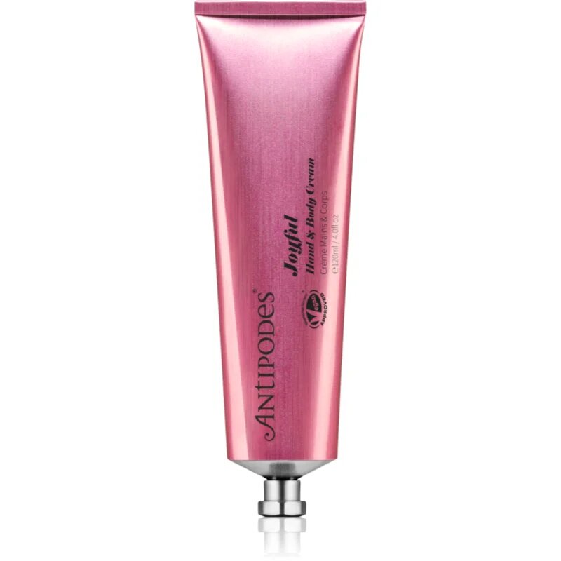 Antipodes Joyful Hand & Body Cream tápláló krém kézre és testre illattal Wild blackcurrant 120 ml