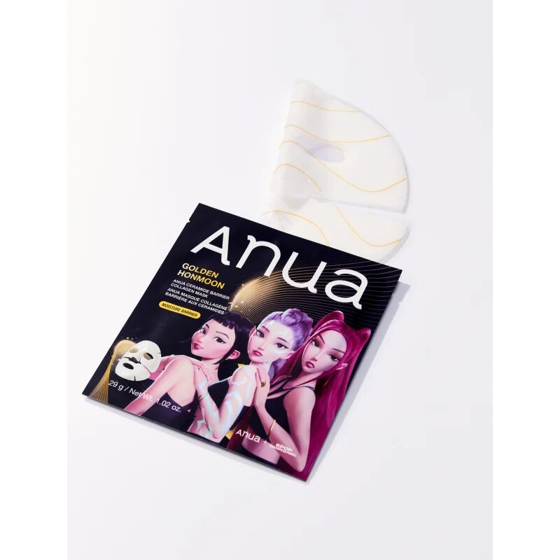 Anua K-Pop Demon Hunters Ceramide Barrier Collagen Mask kisimító gézmaszk géles textúrájú 29 g