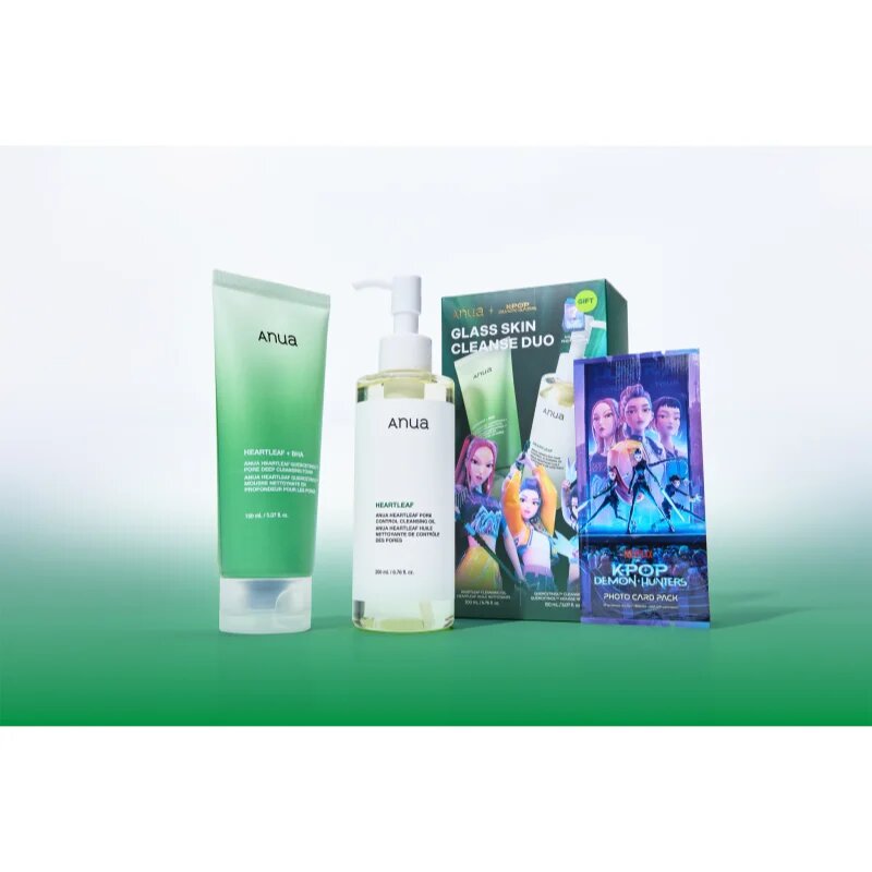 Anua K-Pop Demon Hunters Double Cleansing Duo Set ajándékszett mélytisztításhoz