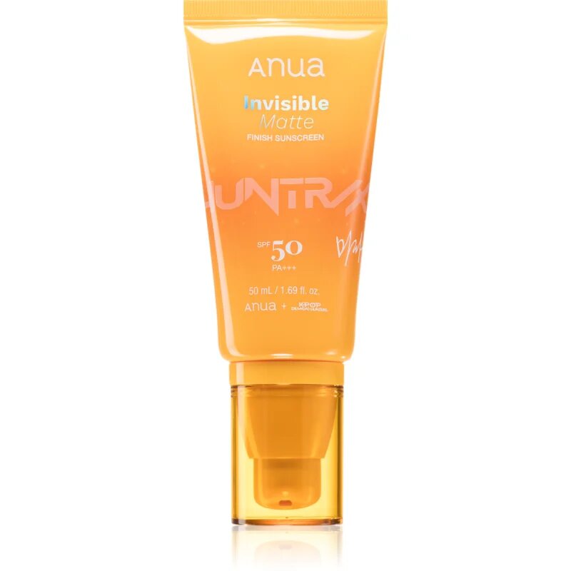 Anua K-Pop Demon Hunters Invisible Matte Finish Sunscreen mattító napozó krém az arcra SPF 50 50 ml