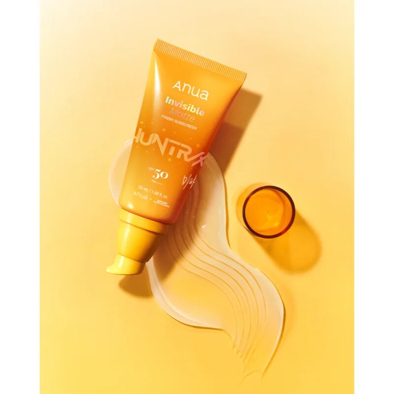 Anua K-Pop Demon Hunters Invisible Matte Finish Sunscreen mattító napozó krém az arcra SPF 50 50 ml