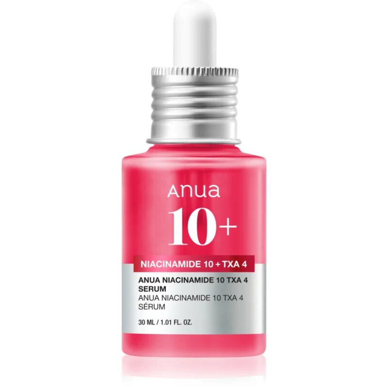 Anua Niacinamide 10% + TXA 4% Dark Spot Correcting Serum élénkítő szérum egységesíti a bőrszín tónusait 30 ml